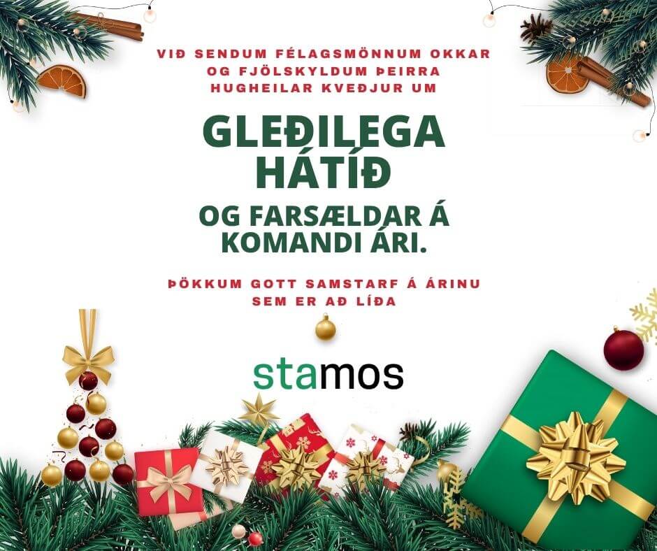 Stamos gleðileg jól 2021