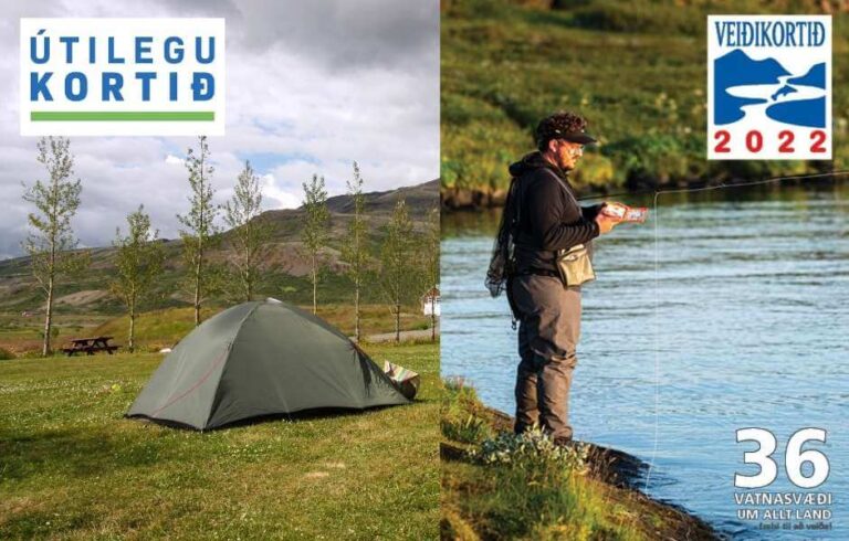ÚTILEGUKORTIÐ OG VEIÐIKORTIÐ 2022