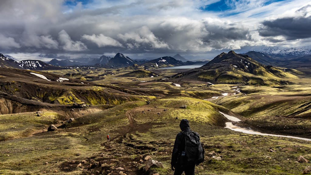 Explore the dramatic landscape of Landmannalaugar, Iceland. Ideal for adventure lovers.